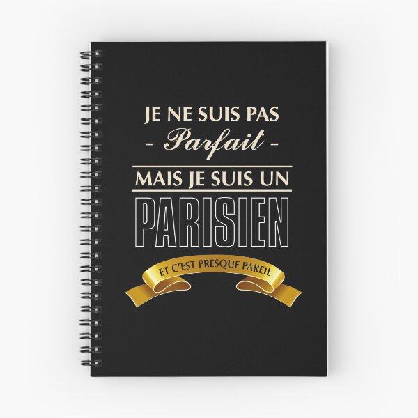 Item preview, I AM NOT PERFECT BUT PARISIAN AND IT'S ALMOST THE SAME designed and sold by Aspretto.