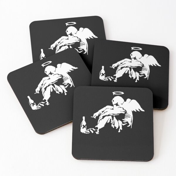 Item preview, Men Women Banksy Fallen Angel Awesome For Music Fan designed and sold by MozellParisian.
