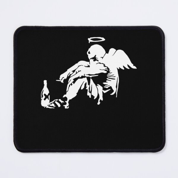 Item preview, Men Women Banksy Fallen Angel Awesome For Music Fan designed and sold by MozellParisian.