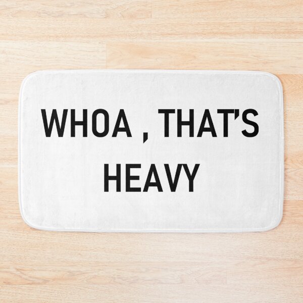 Item preview, Whoa, that's heavy (Back To The Future) designed and sold by PSheekey.