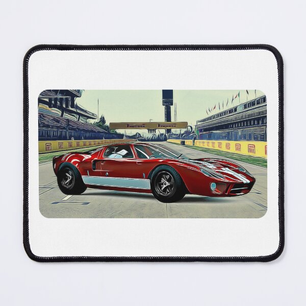 Item preview, GT40 MK1 Track Print designed and sold by Auto-Prints.