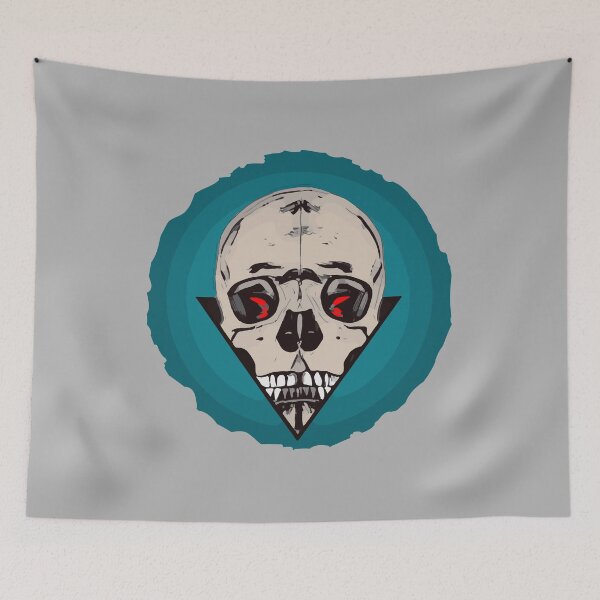 Item preview, Halloween Death Skull Tattoo Art designed and sold by PodiShawna.