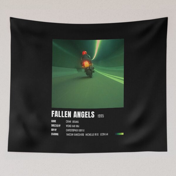 Item preview, Music Vintage Retro Fallen Angels Minimalist Poster Gifts For Everyone designed and sold by MozellParisian.