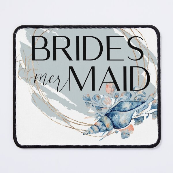 Item preview, Bridesmaid mermaid beach designed and sold by CrankyCactus.