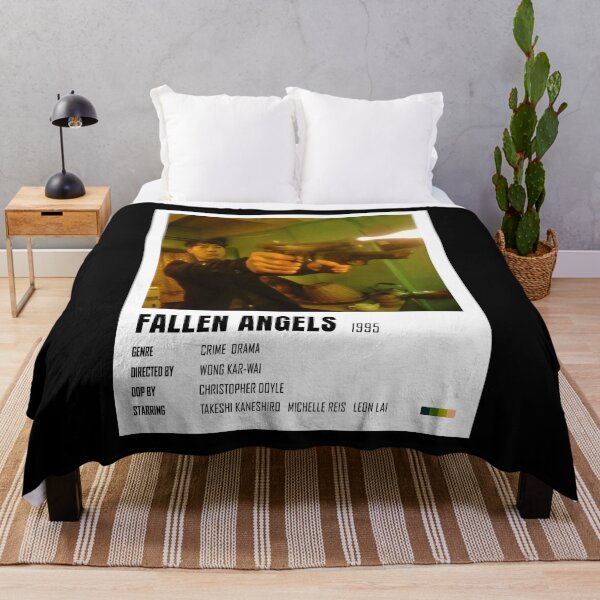 Item preview, Retro Fallen Angels Minimalist Poster Cool Gift designed and sold by MozellParisian.