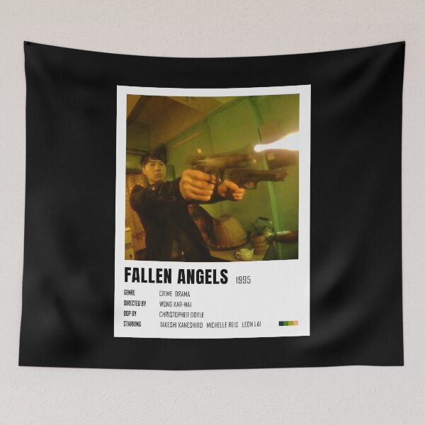 Item preview, Retro Fallen Angels Minimalist Poster Cool Gift designed and sold by MozellParisian.