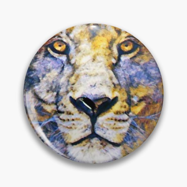 Artikelvorschau, Der Löwe, Big Boss Cat - Wildlife Artwork entworfen und verkauft von Digitalme Designs.