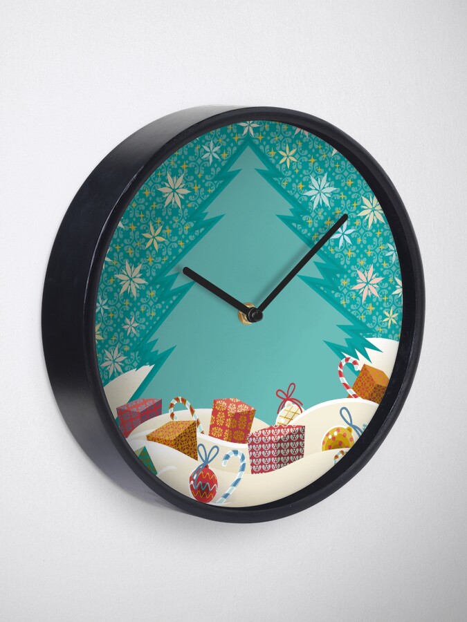 Alternate view of Christmas Eve Clock