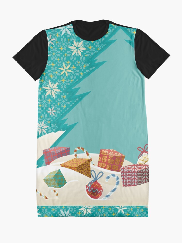 Alternate view of Christmas Eve Graphic T-Shirt Dress