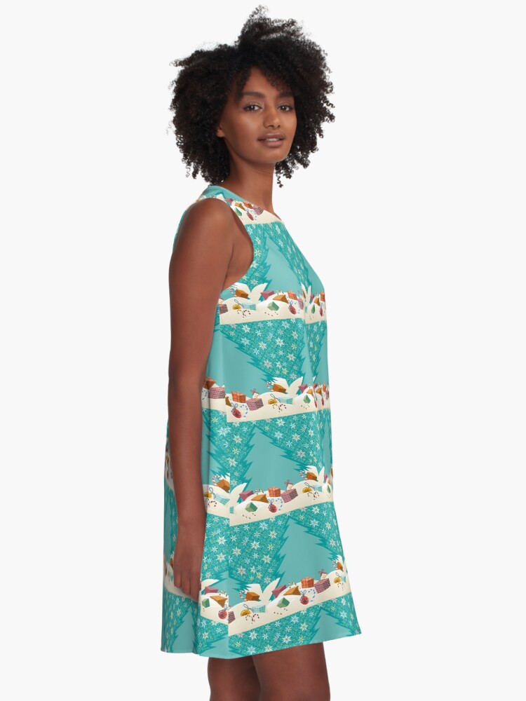 Alternate view of Christmas Eve A-Line Dress