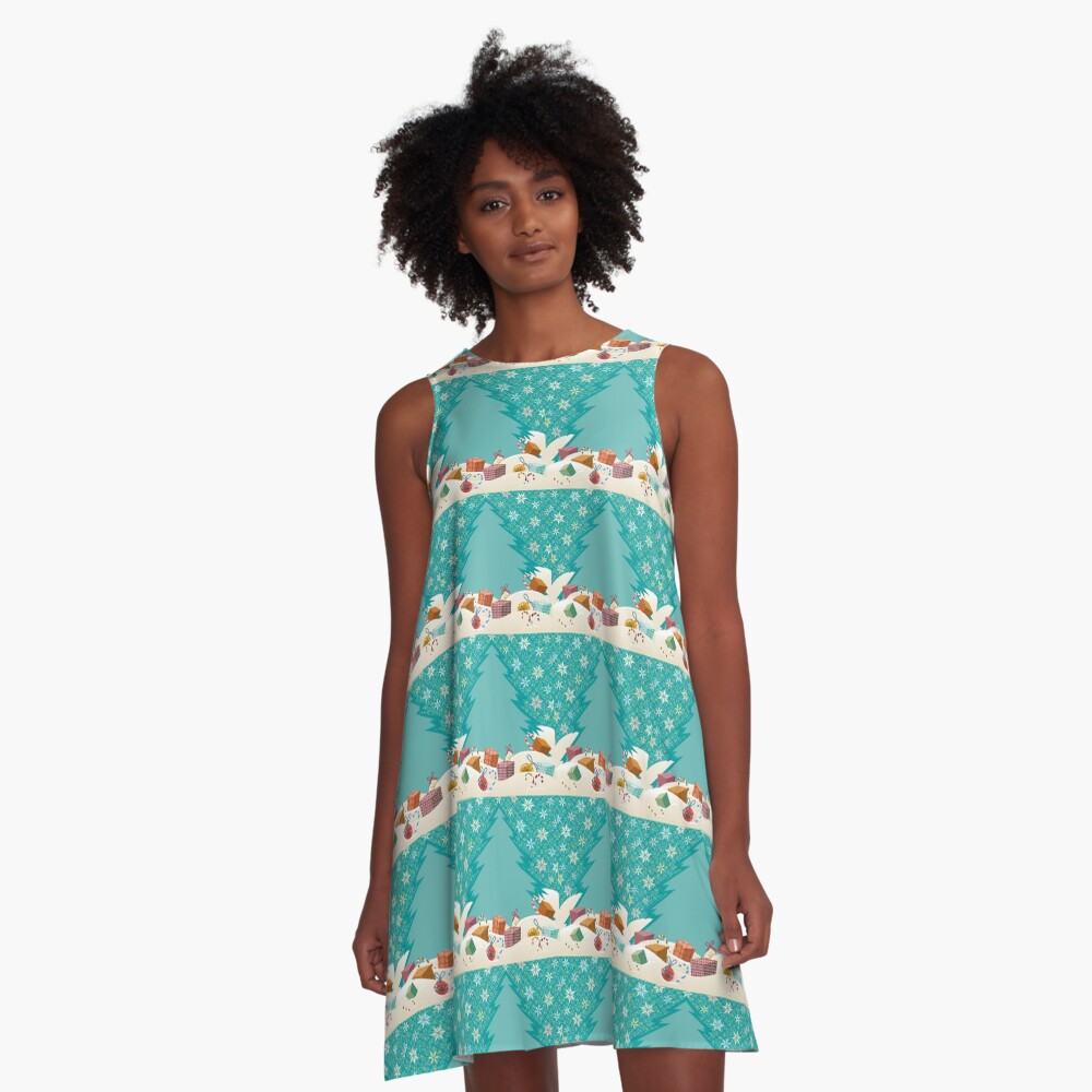 Christmas Eve A-Line Dress