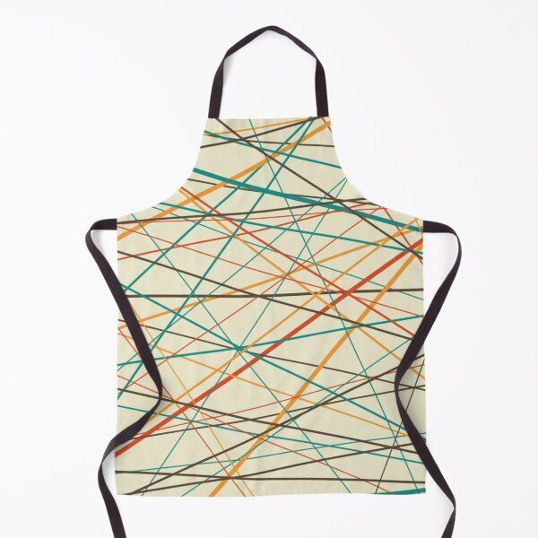 Item preview, Abstract Random Retro Lines Pattern designed and sold by S Cube Design.
