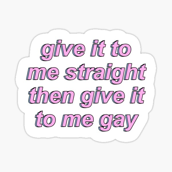 Game Grumps - Give It To Me Straight Sticker