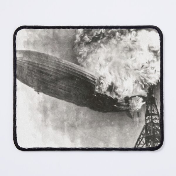 Item preview, Hindenburg Burning Painting designed and sold by Beltschazar.
