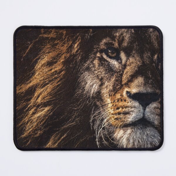 Item preview, Africa's Big Five - #1 of 5 - Male African Lion Portrait designed and sold by wazoosi.