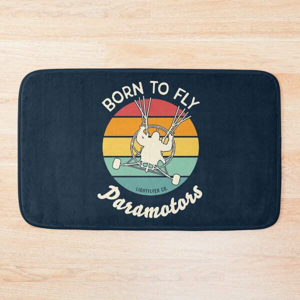 Item preview, Born To Fly Paramotors - Vintage Retro Colors designed and sold by LightflyerCo.