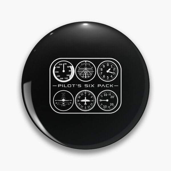Item preview, Pilot'S Six Pack Flight Instruments Aviation designed and sold by azerbaija.