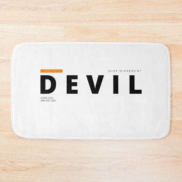 Item preview, Same HELL, just different DEVIL. designed and sold by Tiredmenphilo.
