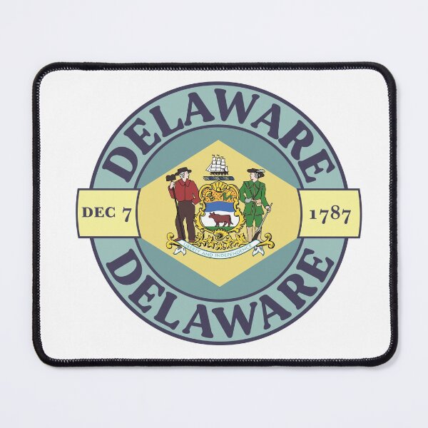 Item preview, The Delaware State Round designed and sold by ikutosaufi.