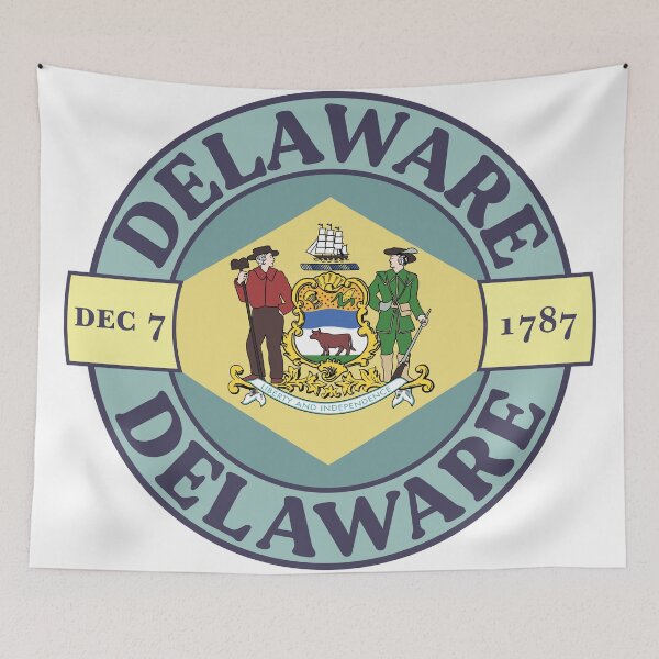 Item preview, The Delaware State Round designed and sold by ikutosaufi.