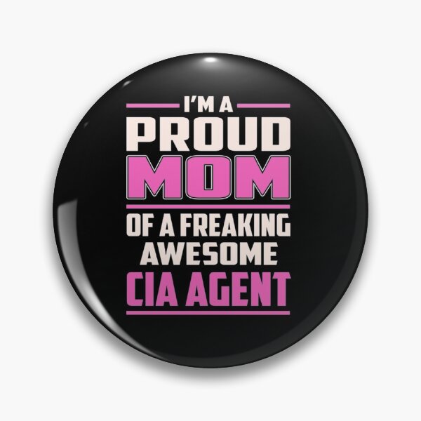 Artikelvorschau, Cia Agent T-ShirtProud MOM Cia Agent entworfen und verkauft von VibeFitts.