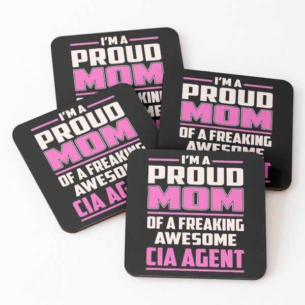 Item preview, Cia Agent T-ShirtProud MOM Cia Agent  designed and sold by VibeFitts.