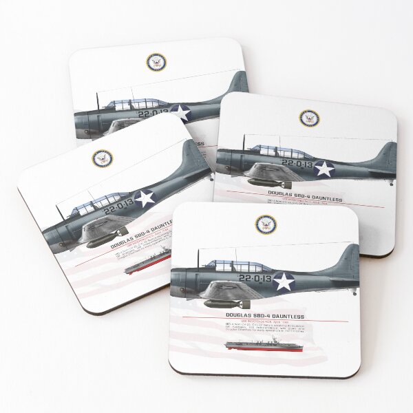 Item preview, Douglas SBD-4 Dauntess, VC-22 USS Independence April 1943 designed and sold by TheCollectioner.