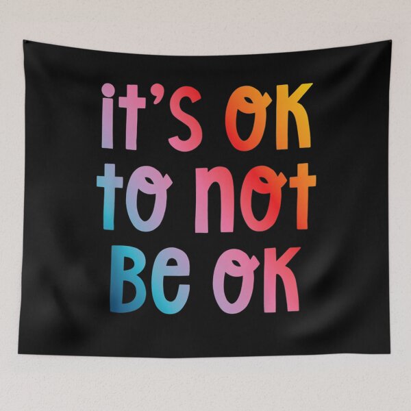 Item preview, It's Ok To Not Be Ok Mental Health Awareness  designed and sold by AlvaShop.