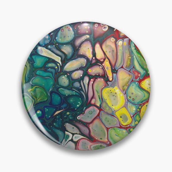 Item preview, Bright colors paint pour designed and sold by kittyvdheuvel.