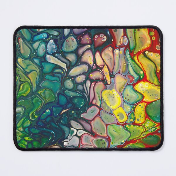 Item preview, Bright colors paint pour designed and sold by kittyvdheuvel.