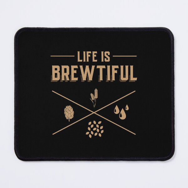Item preview, Life Is Brewtiful Funny Beer Lover Long Sleeve T-Shirt designed and sold by telegaevel.