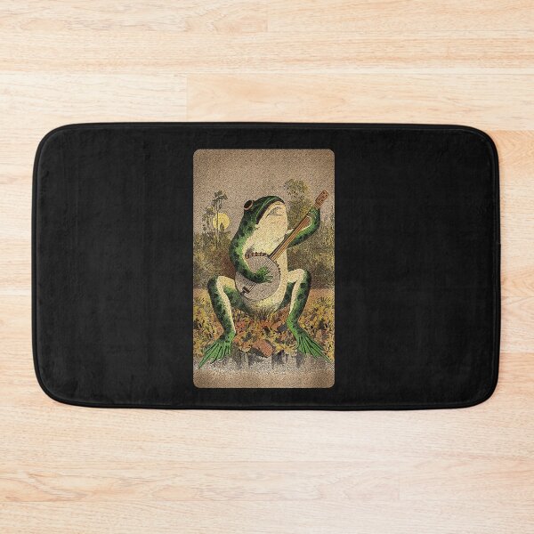 Item preview, Cottagecore Inspired Goblincore Related Frog Playing Banjo T-Shirt designed and sold by Amancio-Scott.