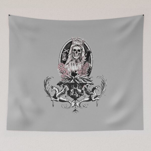 Item preview, Halloween Skull Queen Tattoo Art designed and sold by PodiShawna.