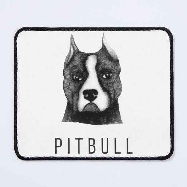 Item preview, Fine art pit bull design designed and sold by luckyturtles.