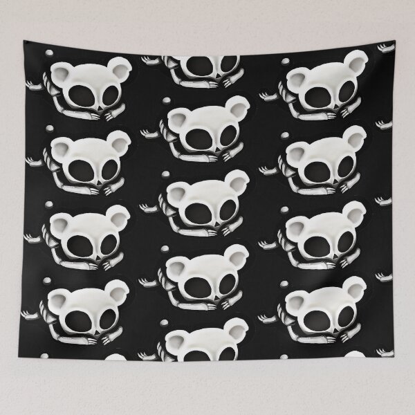 Item preview, Skeleton Bear Skull  Crossbones 111 designed and sold by trantrongtrung.