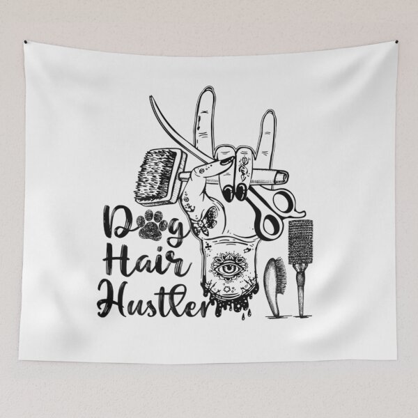 Item preview, Dog Hair Hustler Tattoos Funny for Dog tattoo lovers  designed and sold by JethroShop.