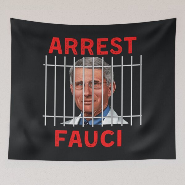 Item preview, Arrest Fauci - anti Fauci - patriotic Defund Dr designed and sold by MaveriMcCrae.