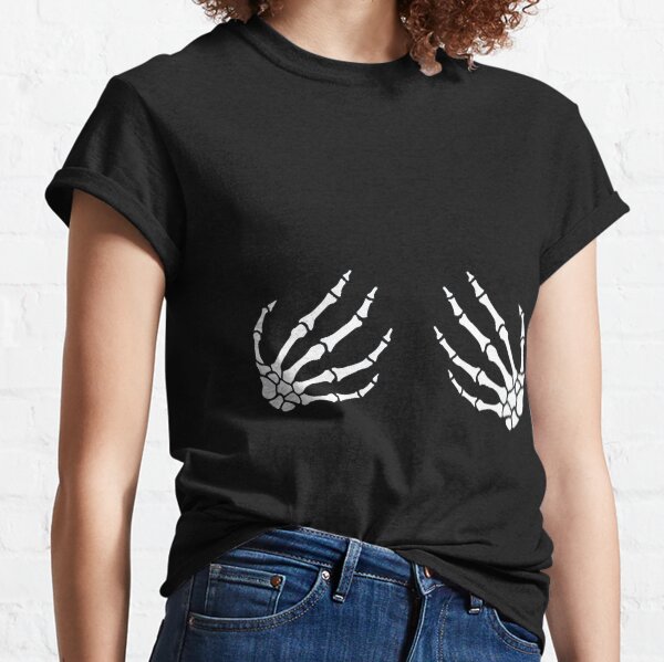 skeleton grabbing boobs