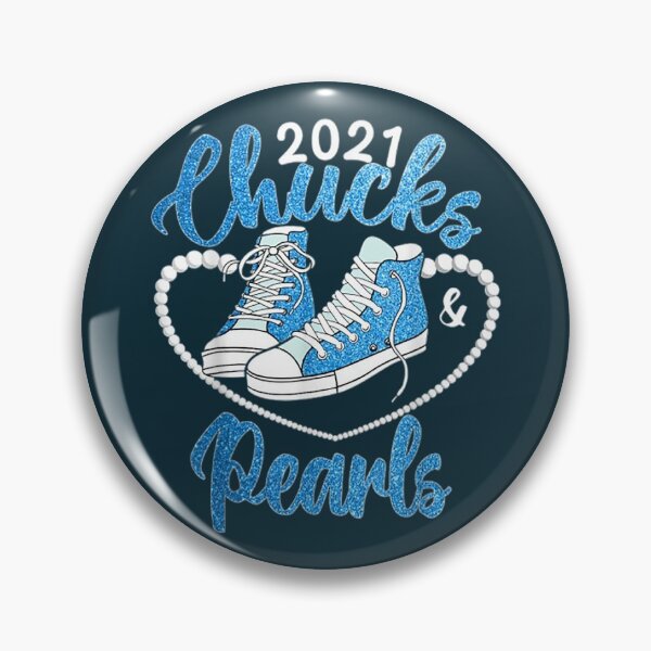 Item preview, Chucks Pearls Blue 2021 T-Shirt designed and sold by RachelCine.