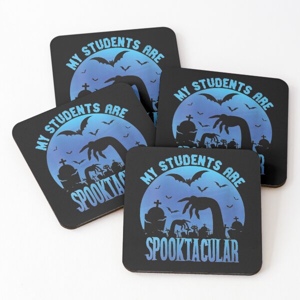 Item preview, Womens Funny My Students Are Spooktacular Teacher Halloween V-Neck  designed and sold by CuthbertShop.