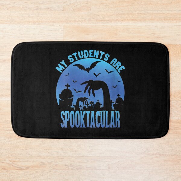 Item preview, Womens Funny My Students Are Spooktacular Teacher Halloween V-Neck  designed and sold by CuthbertShop.