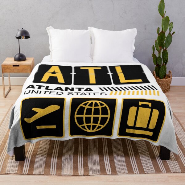 Item preview, Atlanta Airport Tag, United States Vacation, USA Travel, ATL Airport Code, Atlanta Holiday, ATL Luggage Tag, Atlanta Gift Souvenir designed and sold by iconikit.