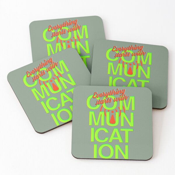 Item preview, EVERYTHING STARTS WITH COMMUNICATION  designed and sold by Klementsen.