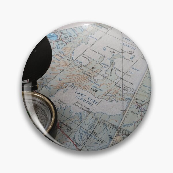 Item preview, Compas Lake Eyre Australia designed and sold by bluegumtv.