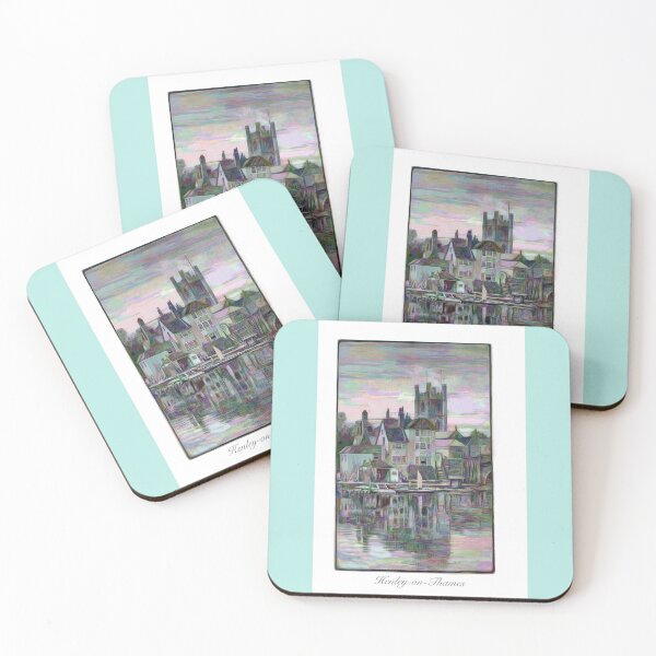 Item preview, Henley bridge and Angel Inn designed and sold by Malcolm Walker.