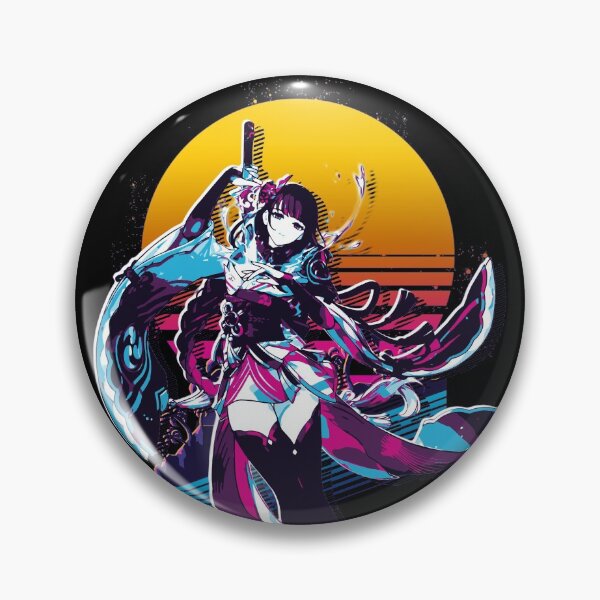 Item preview, Genshin Impact - Raiden Shogun *80s retro* designed and sold by MyRetroArt.