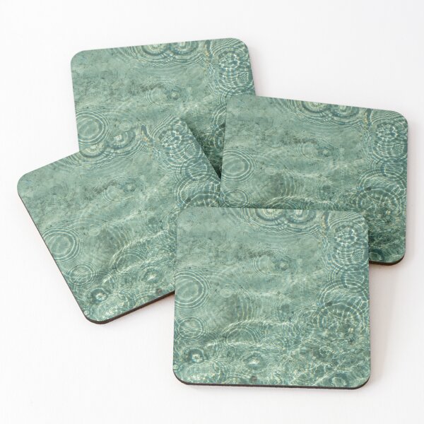 Item preview, Refreshing Aqua - Cool Ring and Veins of Light Patterns designed and sold by Georgia Mizuleva.