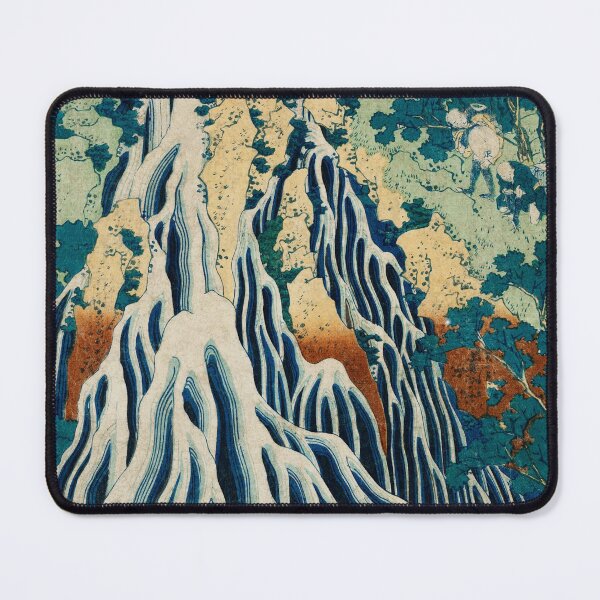Item preview, Kirifuri Falls by Katsushika Hokusai designed and sold by hotsaucefactory.