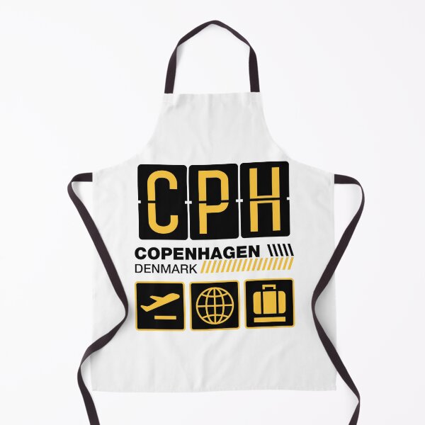 Item preview, Copenhagen Airport Tag, Denmark Vacation Travel, CPH Airport Code, Copenhagen Holiday, CPH Luggage Tag, Copenhagen Gift Souvenir designed and sold by iconikit.