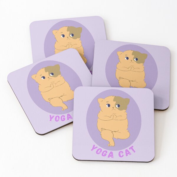 Item preview, Yoga Cat designed and sold by deejadesign.